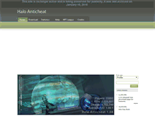 Tablet Screenshot of haloanticheat.com